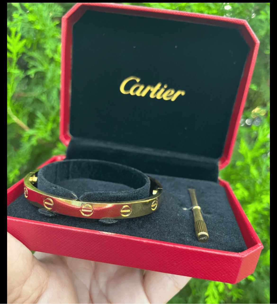 Screw Bracelet Gold