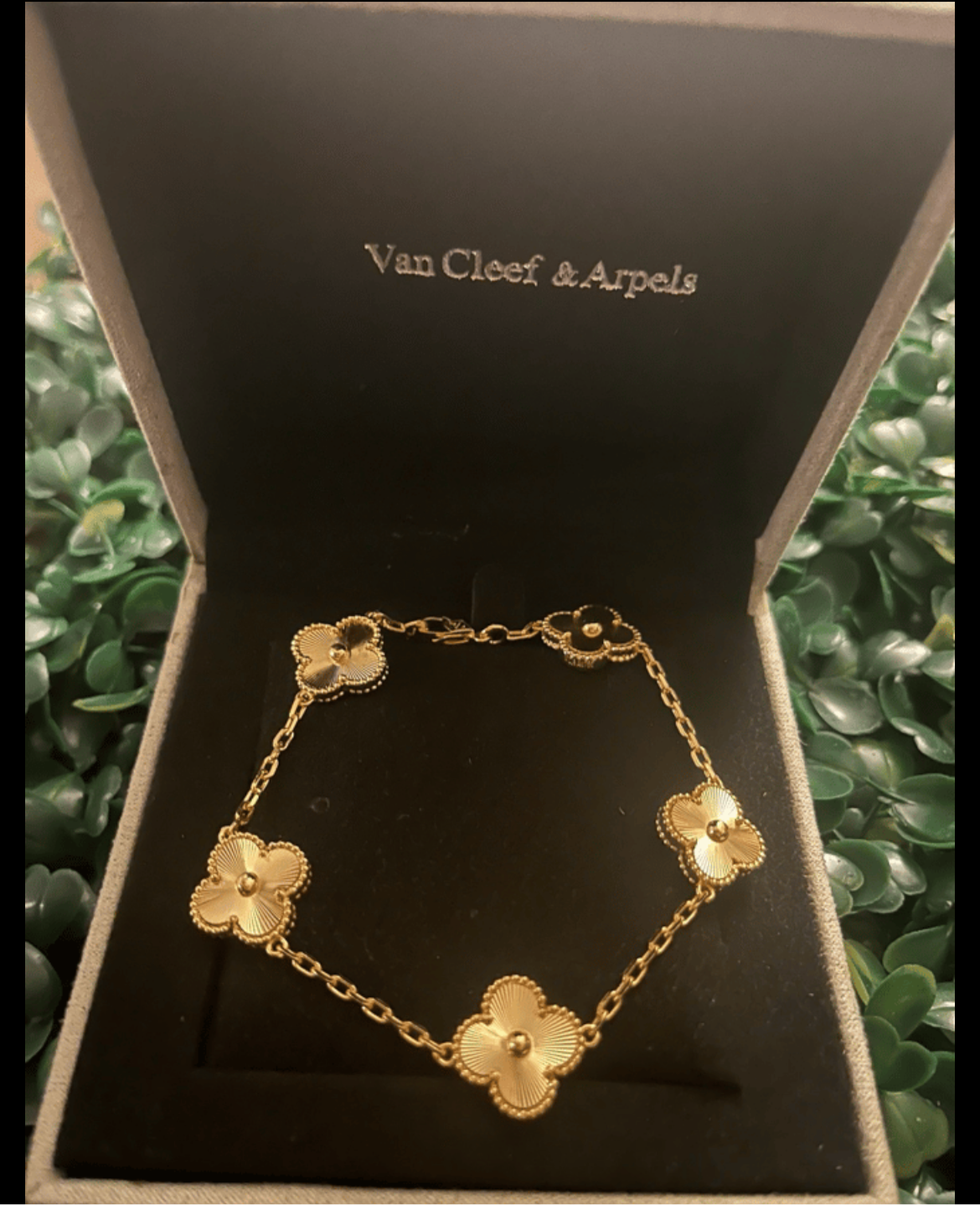Gold and Gold VC Bracelet