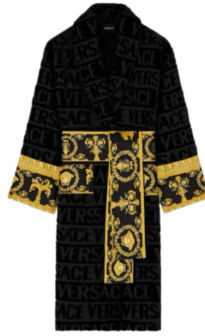 V Robe Black