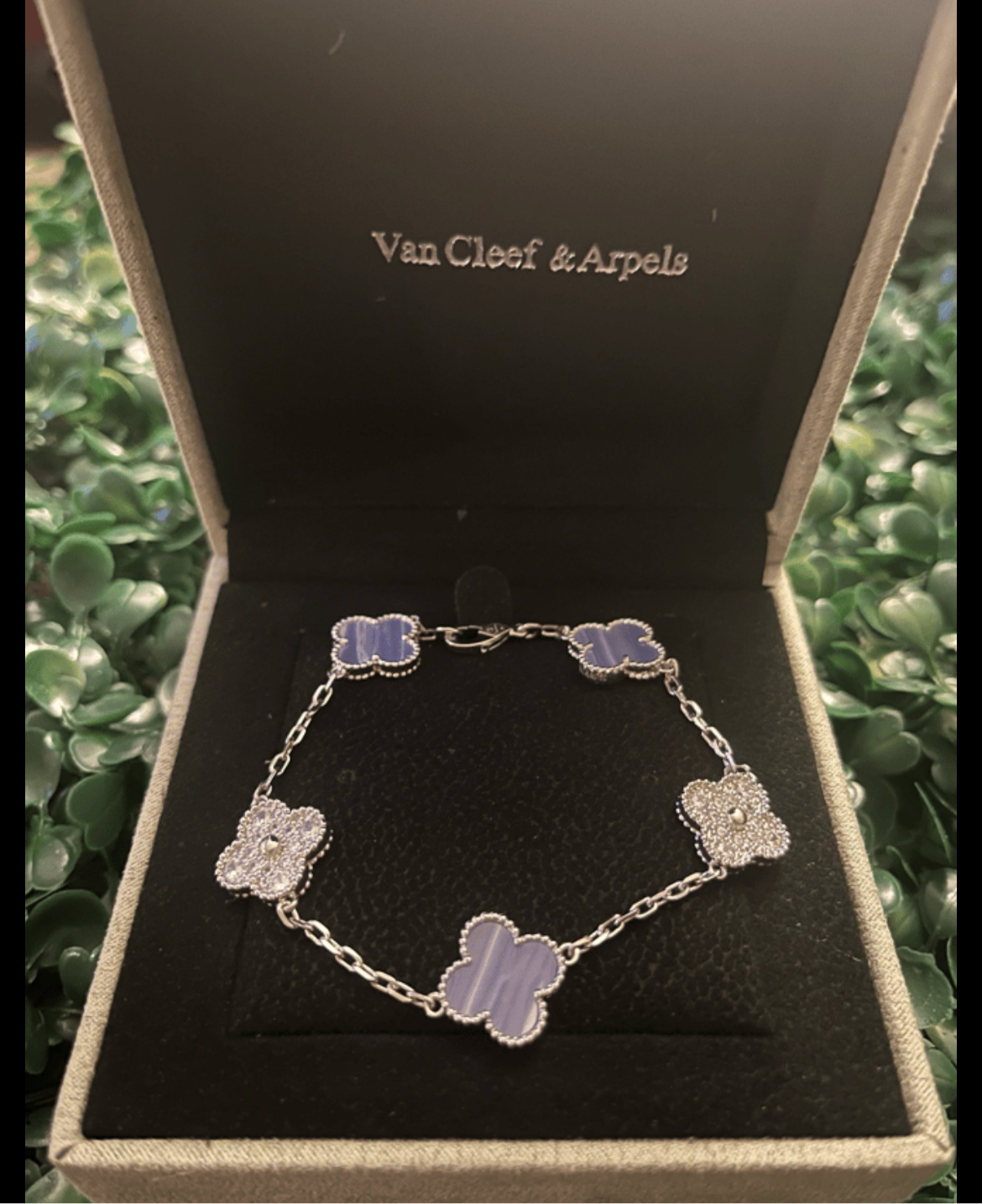 Blue and Silver VC Bracelet