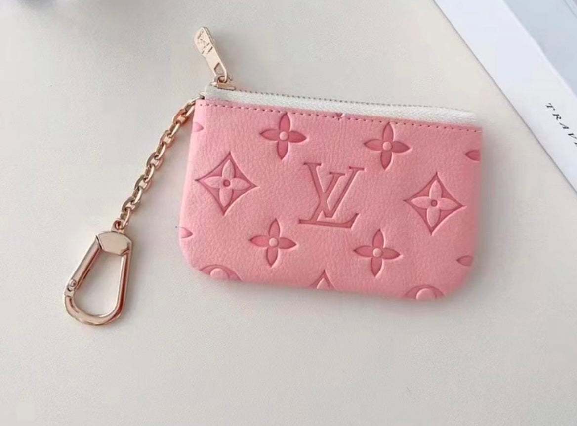 Pink coin purse