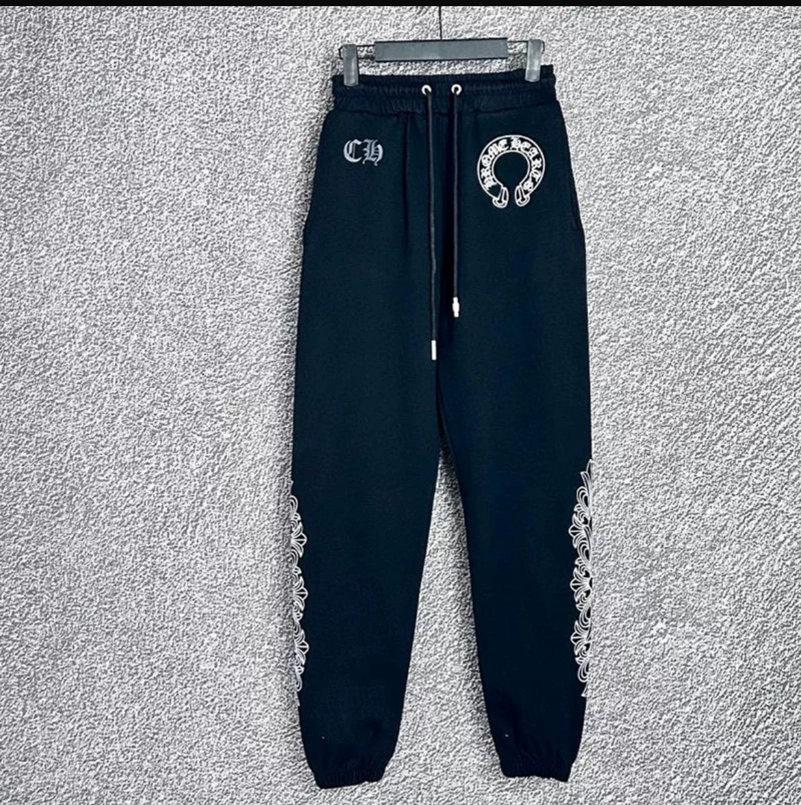 Black Chrome Sweatpants