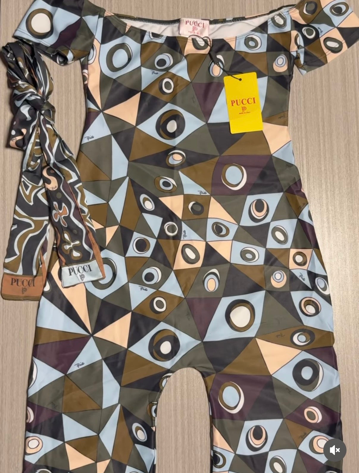 Printed Romper