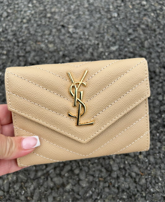 Ysl Tan wallet