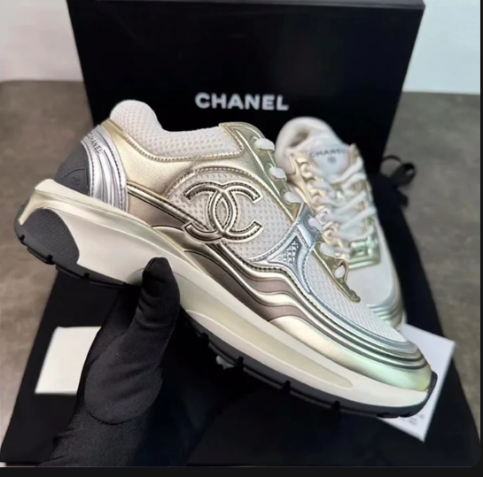 Gold Coco sneakers