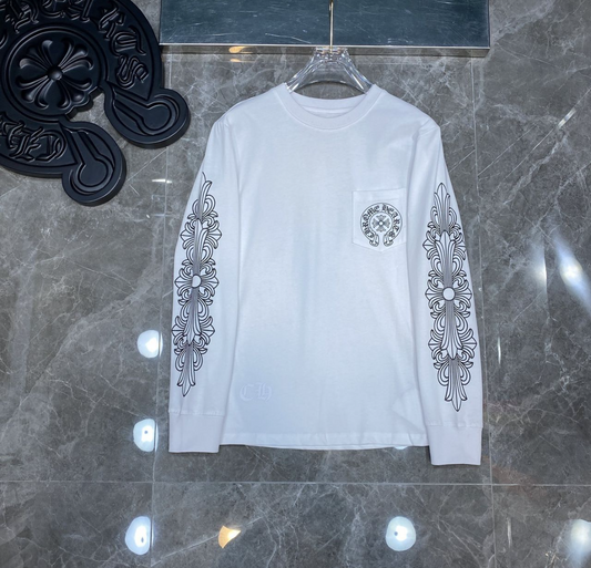 White Chrome Long Sleeve