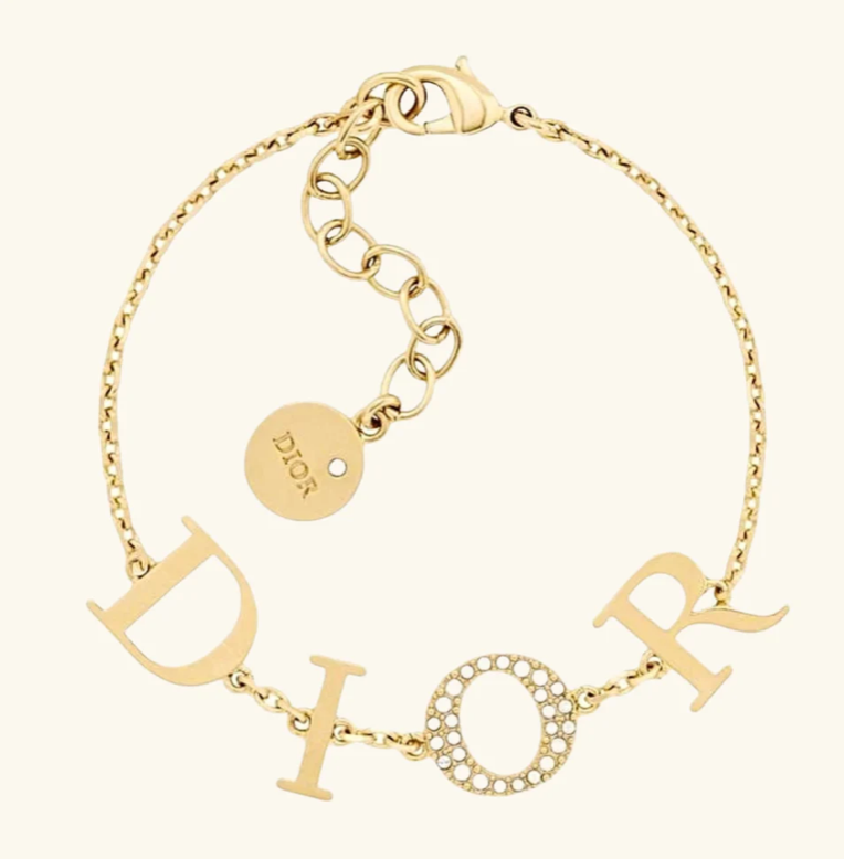 Oh Dior Gold bracelet