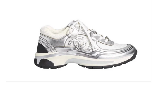 Silver Coco sneakers