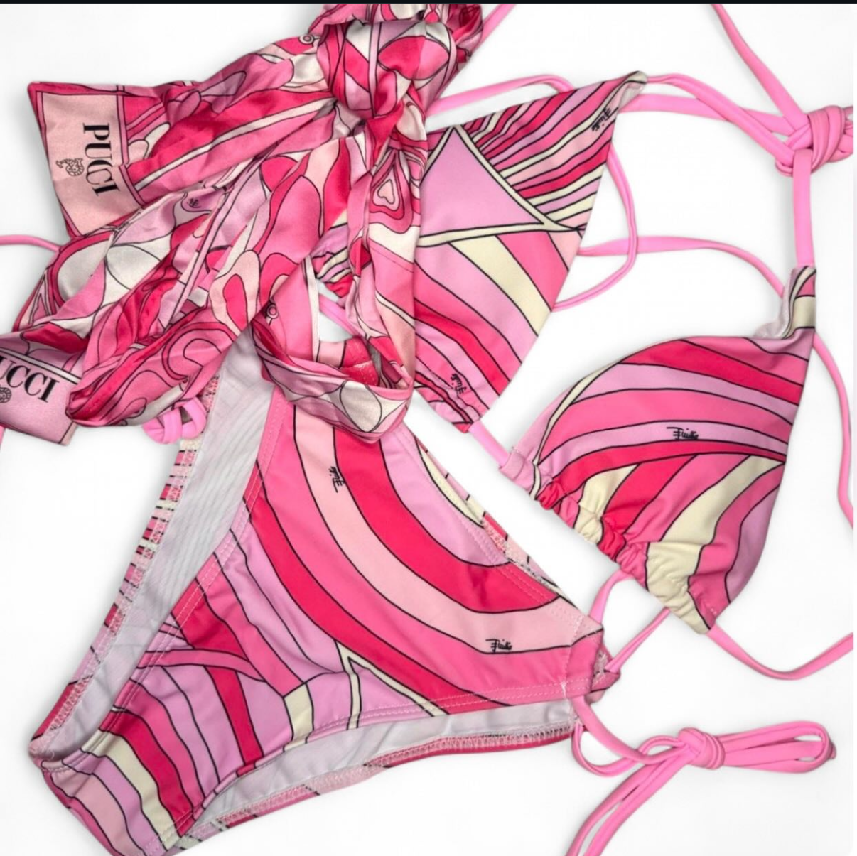 Pink two piece