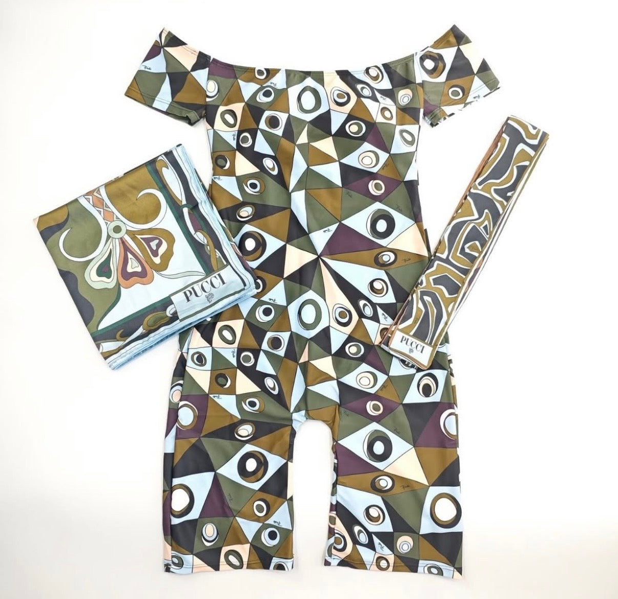 Printed Romper