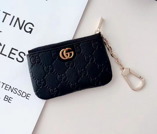Black Luxe coin purse