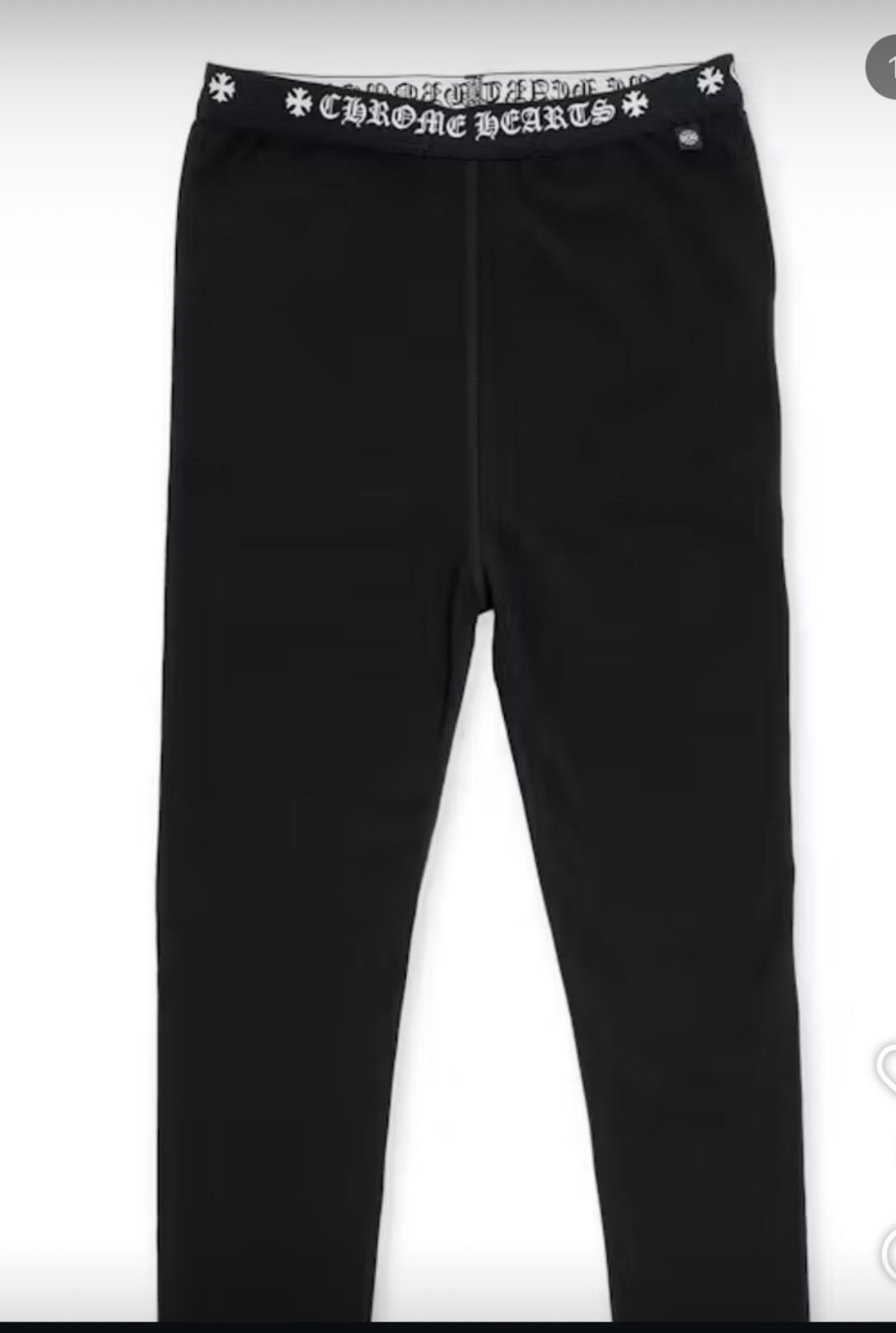 Black Chrome Leggings