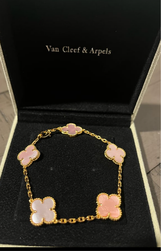 Pink and Gold VC Bracelet