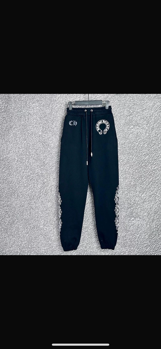 Black Chrome Sweatpants